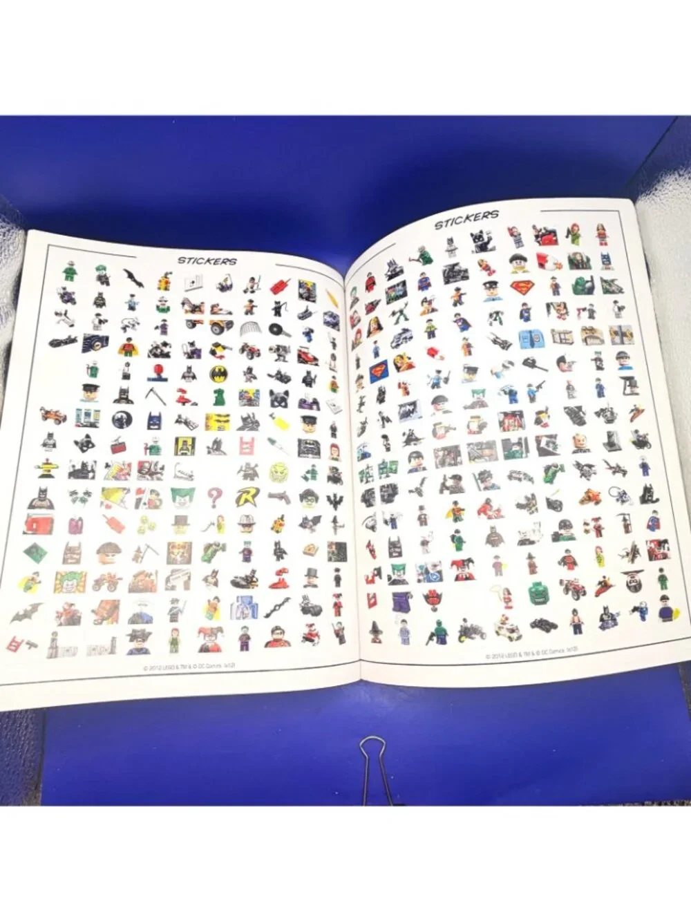 LEGO DC Batman Super Heroes Ultimate Sticker Collection Book 1000+ Reusable READ